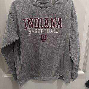 Champion Indiana (IU) Gray LS (YS 6-7)